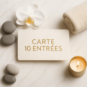 Carte 10 entrées Espace Spa